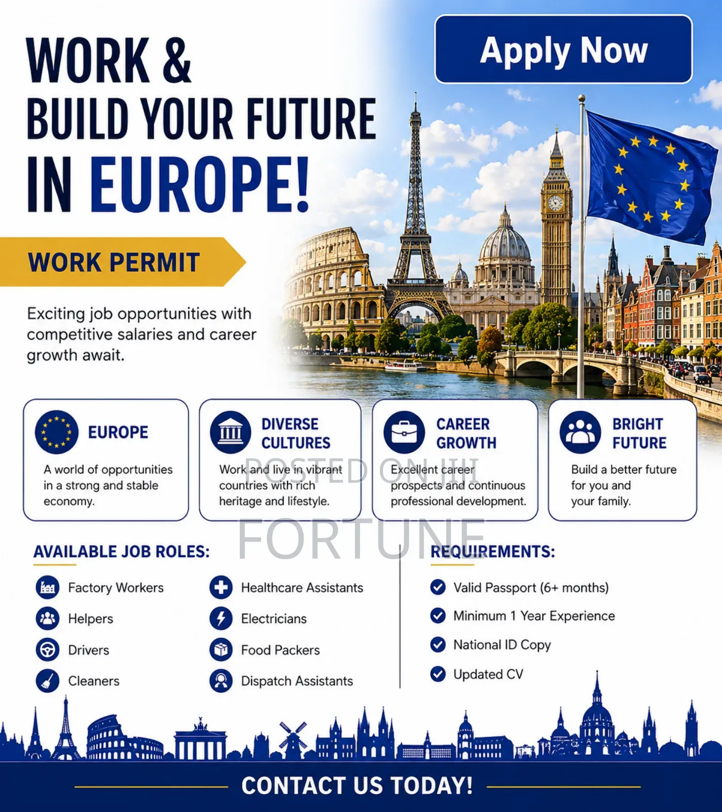 Work Visa Opportunities