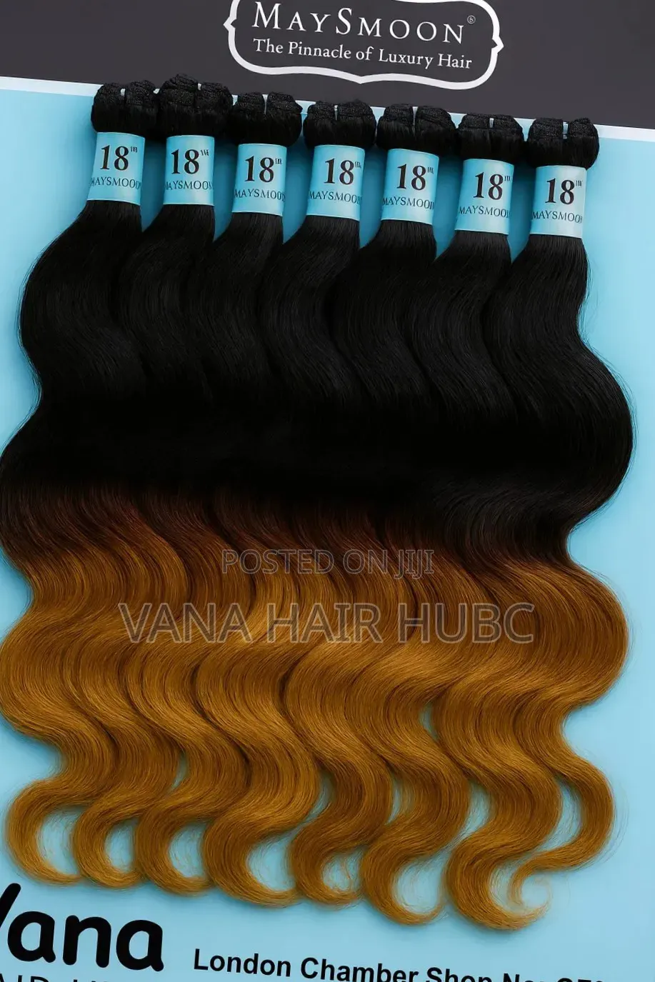 Semi Human Weaves With Different Shades