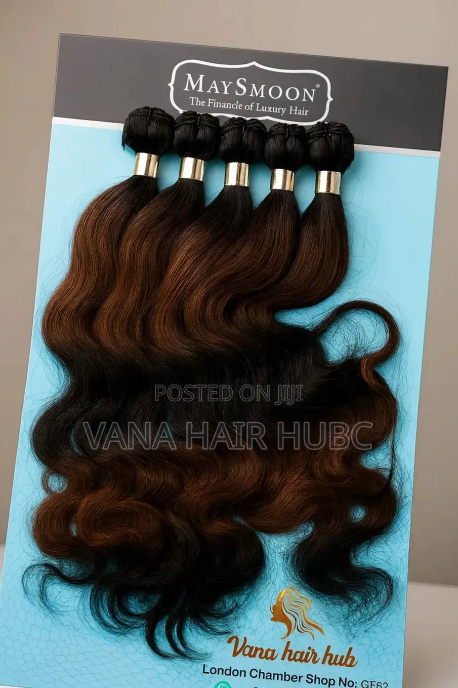 Semi Human Weaves With Different Shades