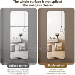 Rectangular Full Body Mirror Stick on Wall
