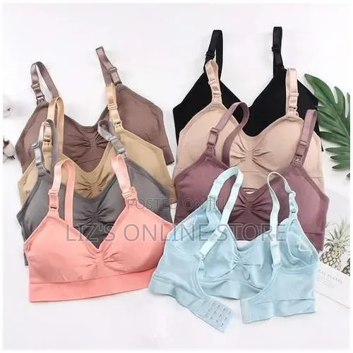 Women's Open Front Pregnancy Nursing Maternity Bra