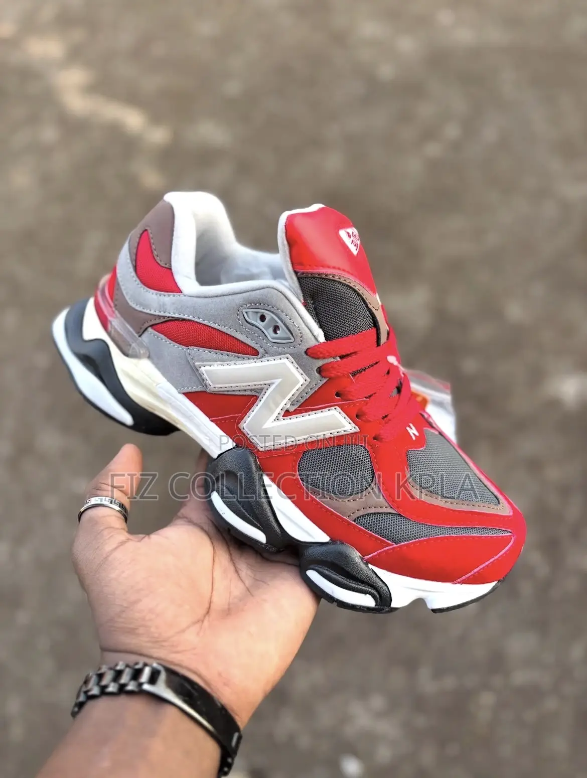 New Balance 9060 "True Red / Reflection Grey.