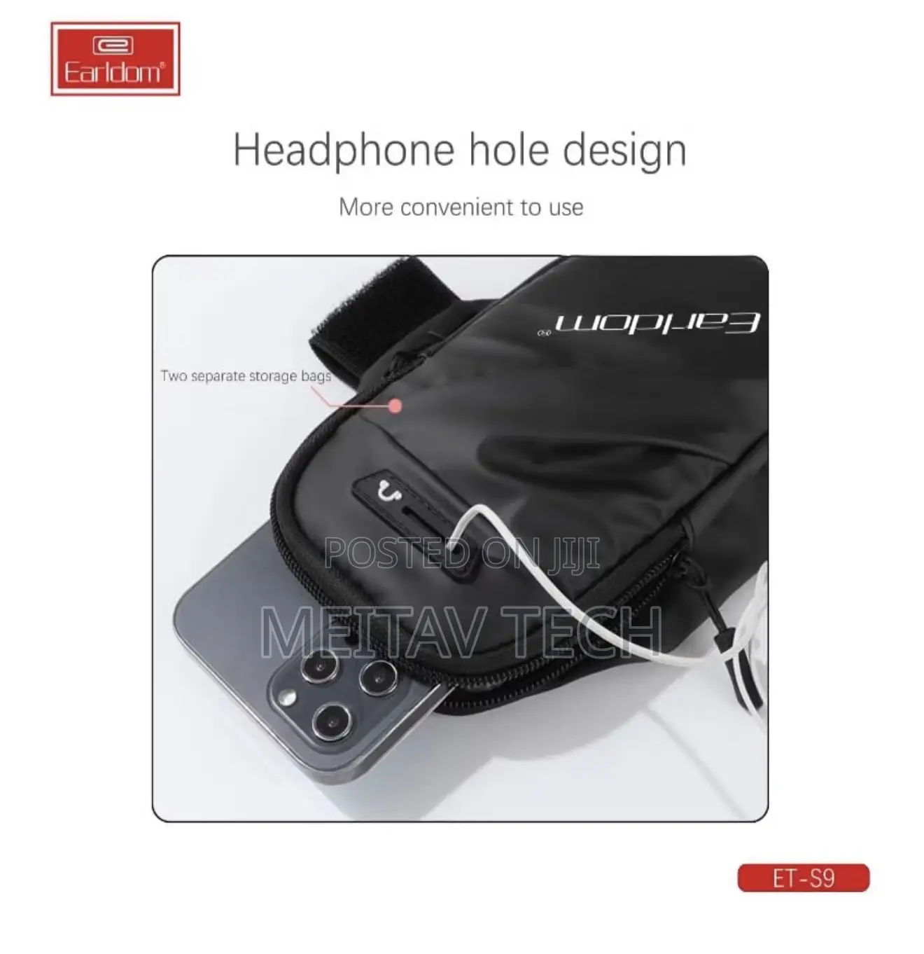 Earldom Universal Waterproof Sport Arm Band Bag