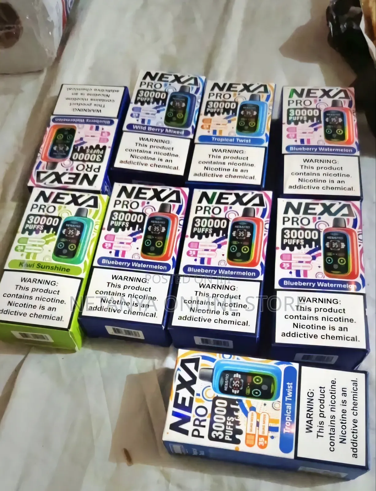 Nexa Pro 30000puffs Rechargeable Disposable Vape