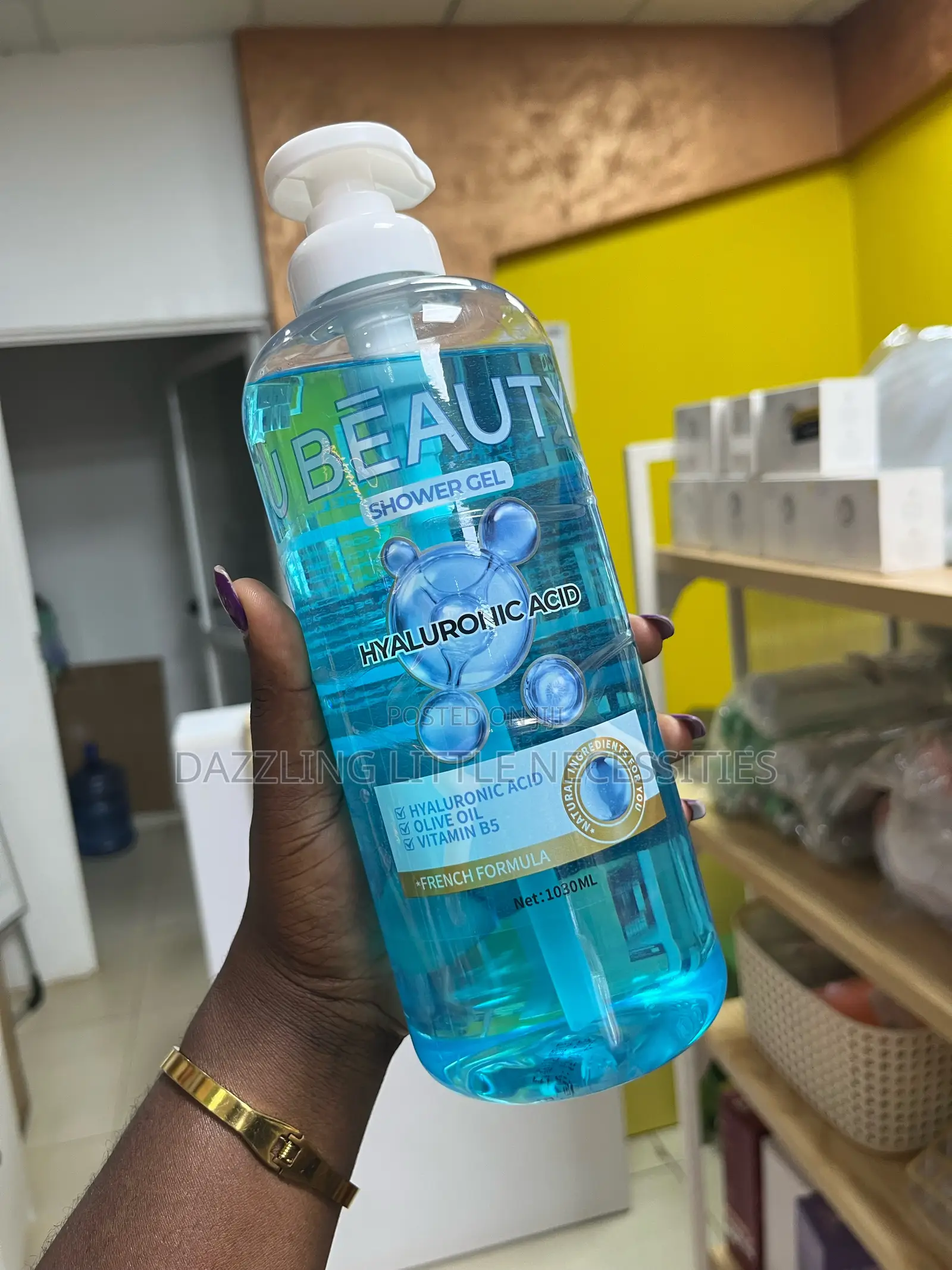 U Beauty Hyaluronic Acid Shower Gel - 1000mls