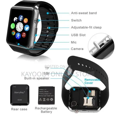 Smartberry W008 Fitness Tracking Smart Watch