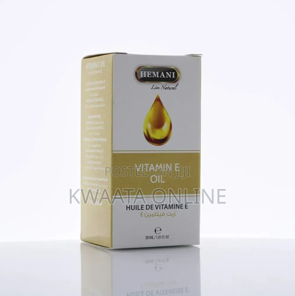 Hemani Vitamin E Oil 100% Pure Natural Tocopherol | Antioxidant 30ml