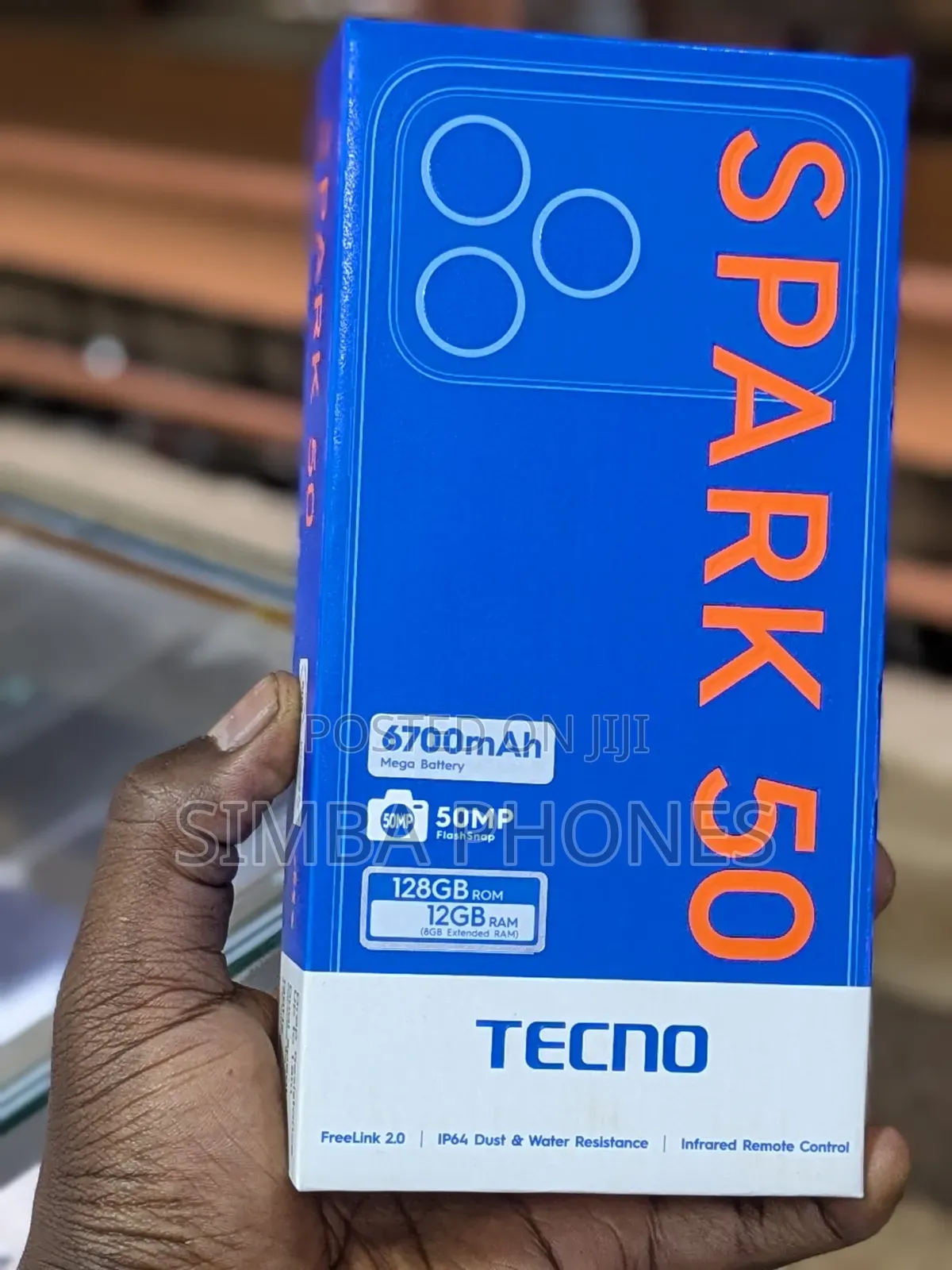 New Tecno Spark 50 128 GB Rose Gold