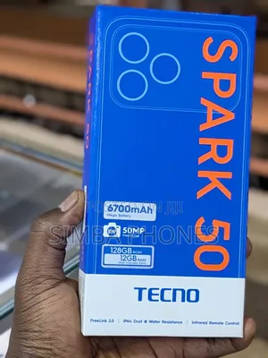 New Tecno Spark 50 128 GB Rose Gold