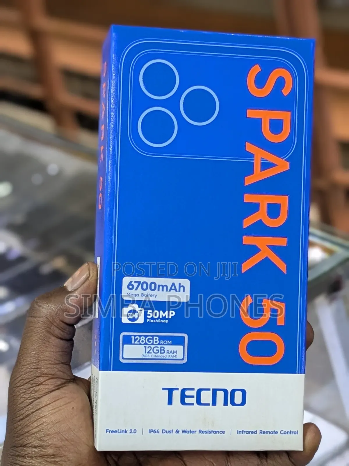 New Tecno Spark 50 128 GB Rose Gold