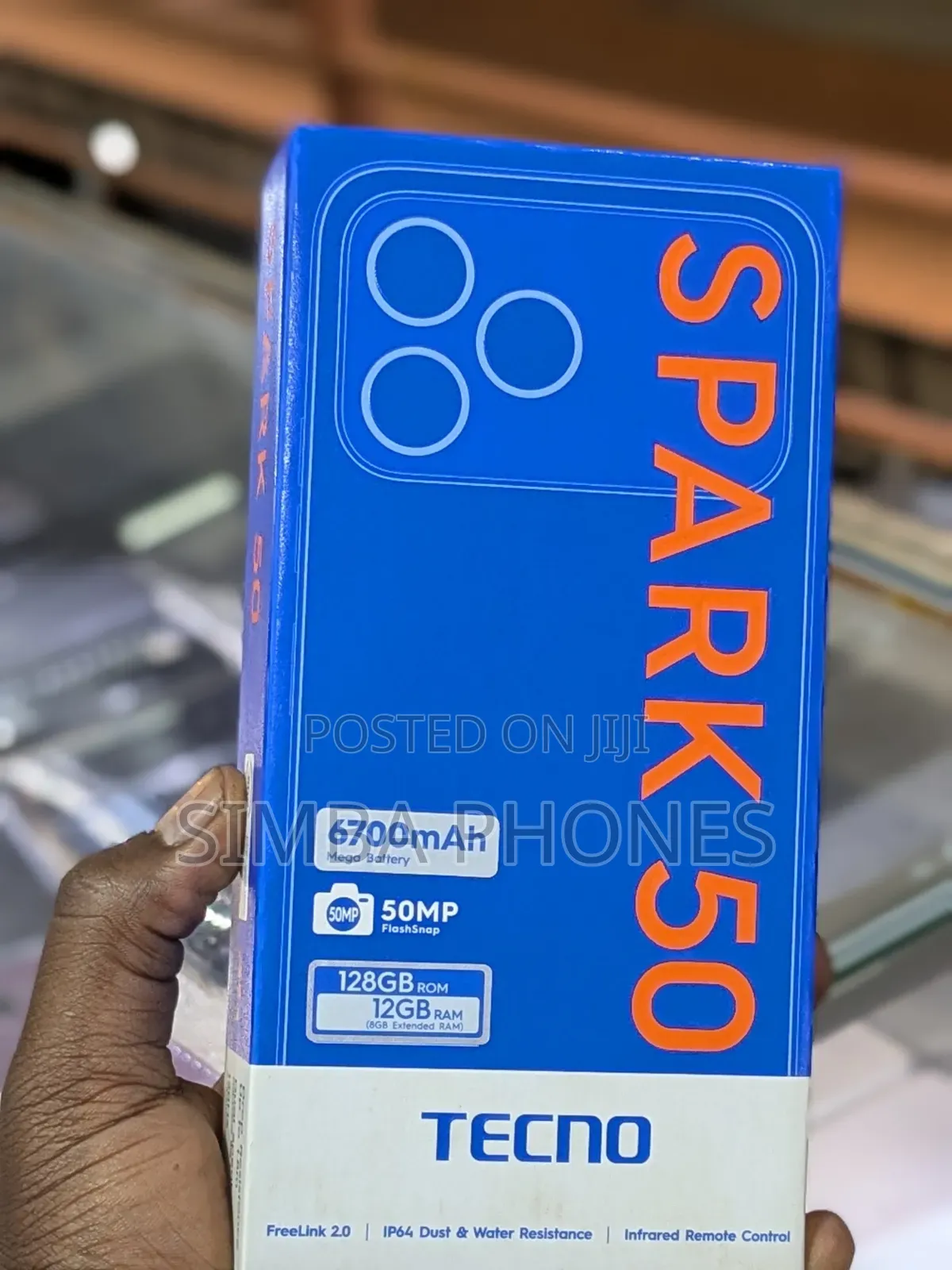 New Tecno Spark 50 128 GB Rose Gold