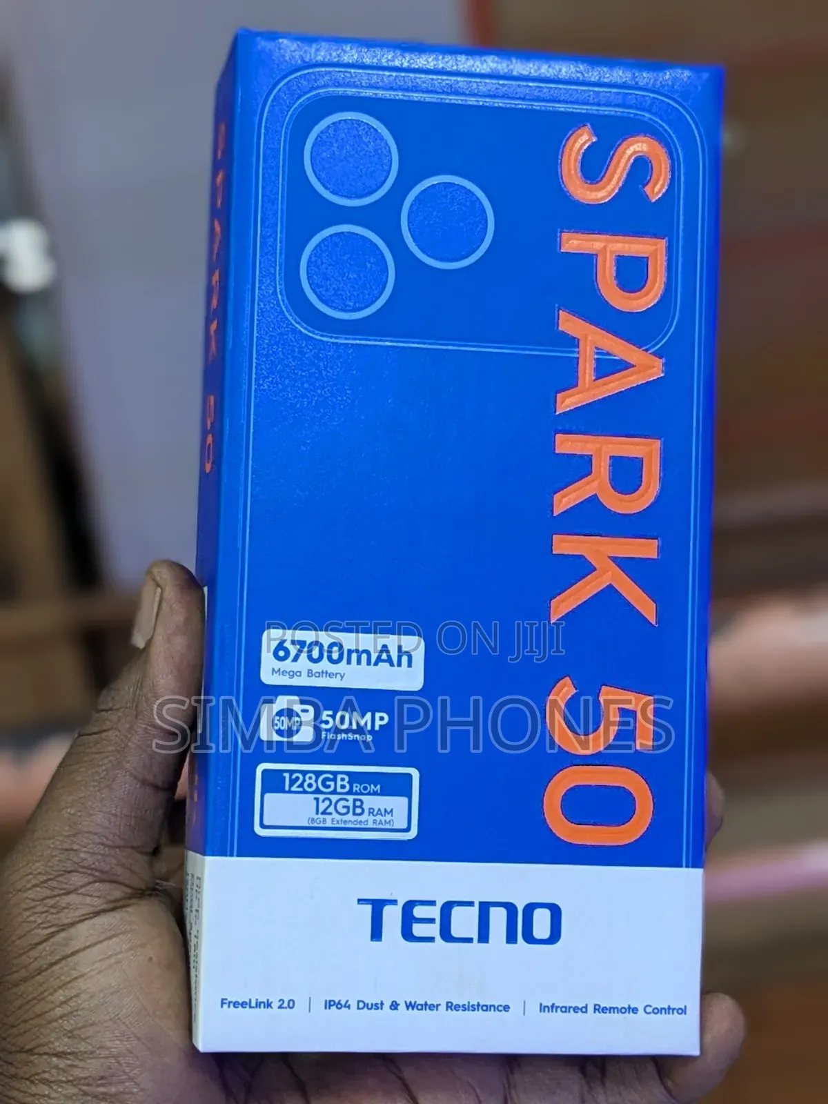 New Tecno Spark 50 128 GB Pink
