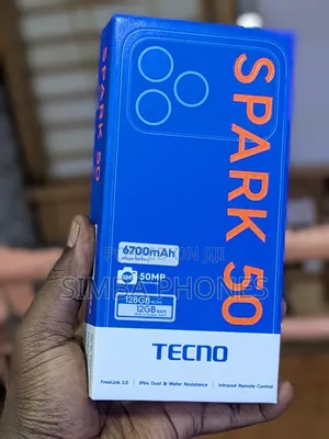 New Tecno Spark 50 128 GB Pink
