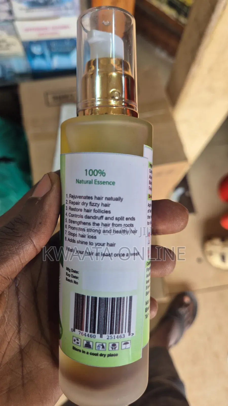 Hairfolic Oil 100ml | Natural Hair Growth Scalp Nourishing Oil