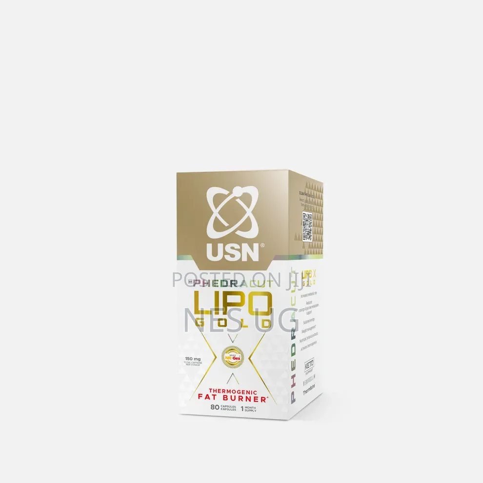 Usn Phedra Cut Lipo X Gold Fat Burner Capsules - 80caps