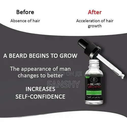 Original Aichun Beard Oil Mustache Hair Skin Cleansing Oil