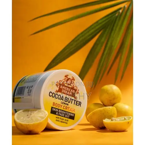 Original American Dream 500ml Cocoa Butter Lemon Brightening Cream