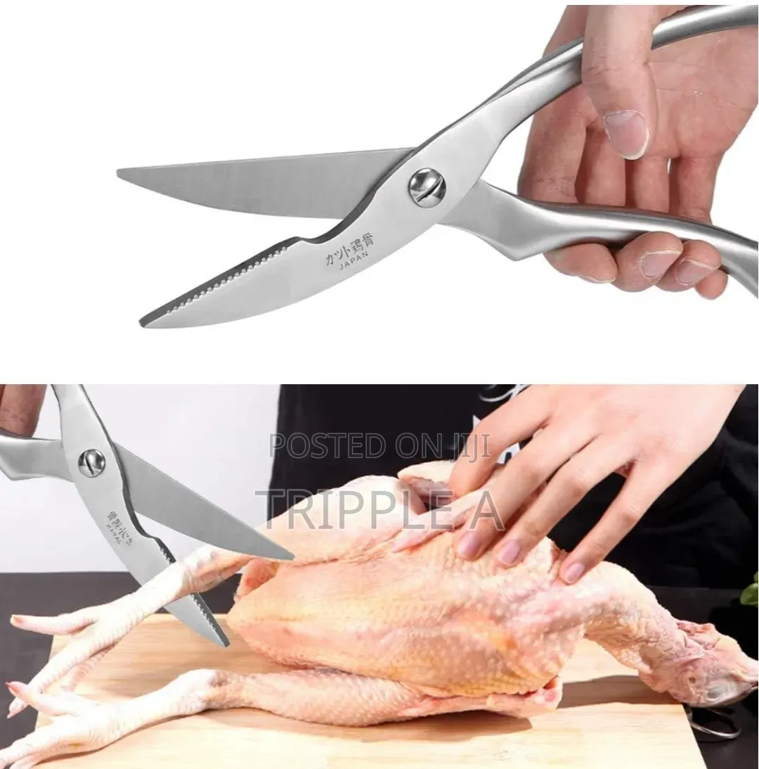 Multifunctional Stainless Steel Kitchen Scissors