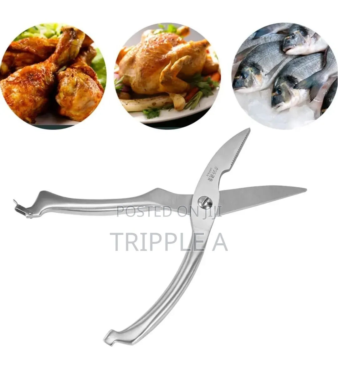 Multifunctional Stainless Steel Kitchen Scissors