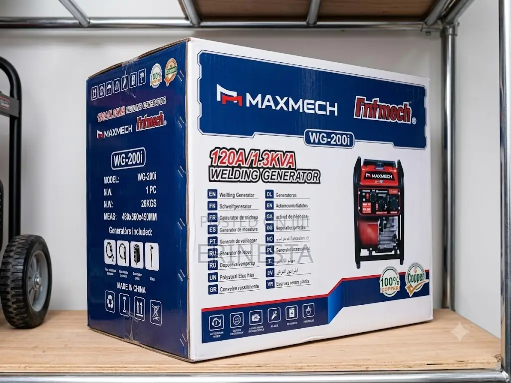 Maxmech Wg-200i Welding Generator (120a/1.3kva)