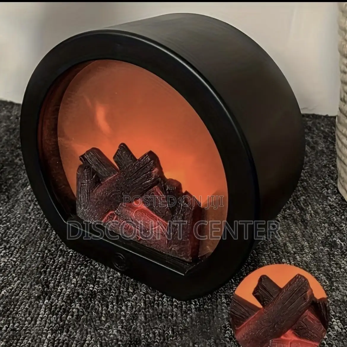 Led Fire Plce Lantern