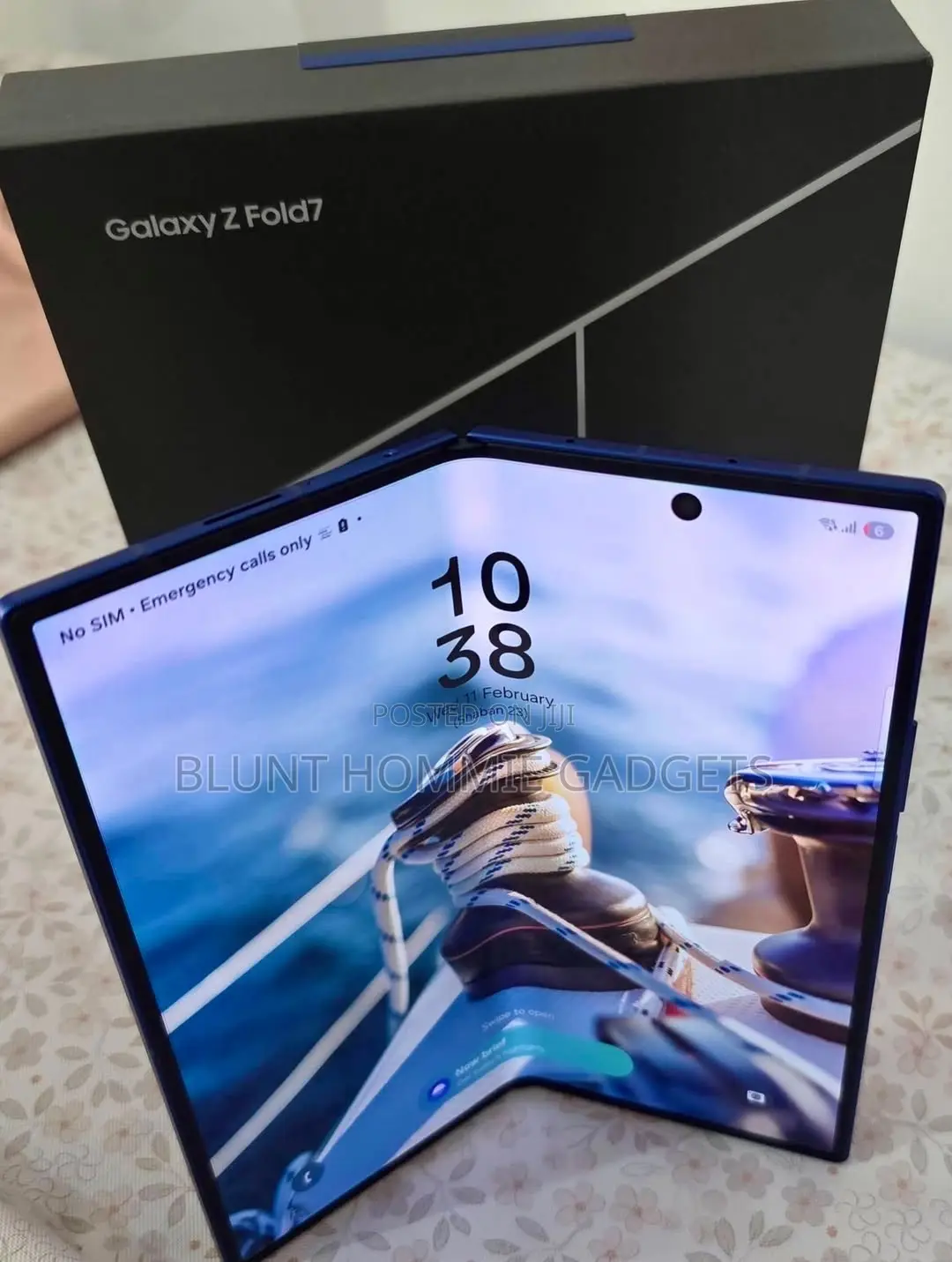 New Samsung Galaxy Z Fold7 256 GB Blue