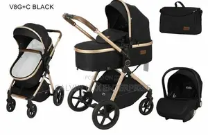 3 in 1 Baby Stroller With Car Seat and Bag