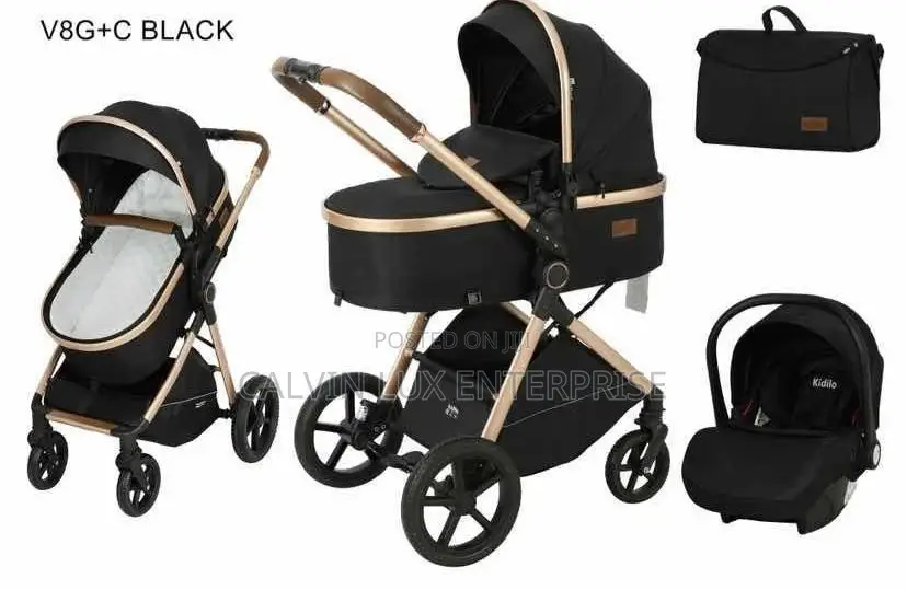 3 in 1 Baby Stroller With Car Seat and Bag