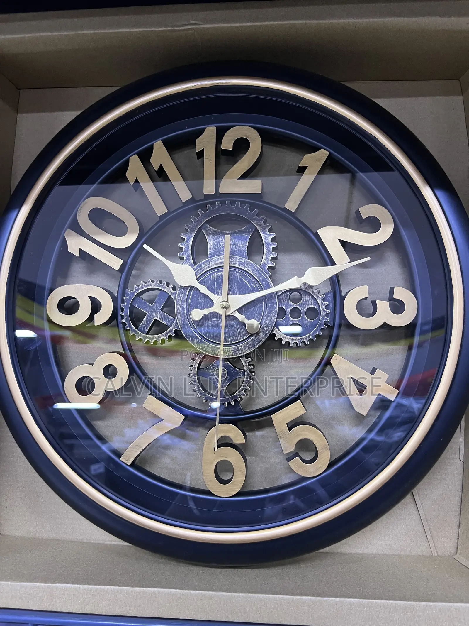Industrial Mechanical Wall Clock