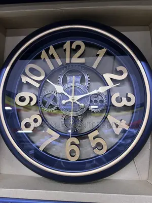 Industrial Mechanical Wall Clock