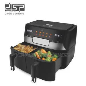 DSP Electric Dual Basket Airfryer 10l
