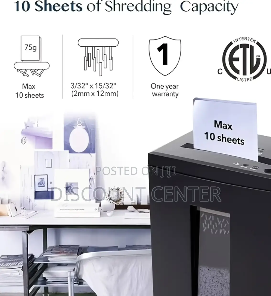Paper Shredder 30 Liters