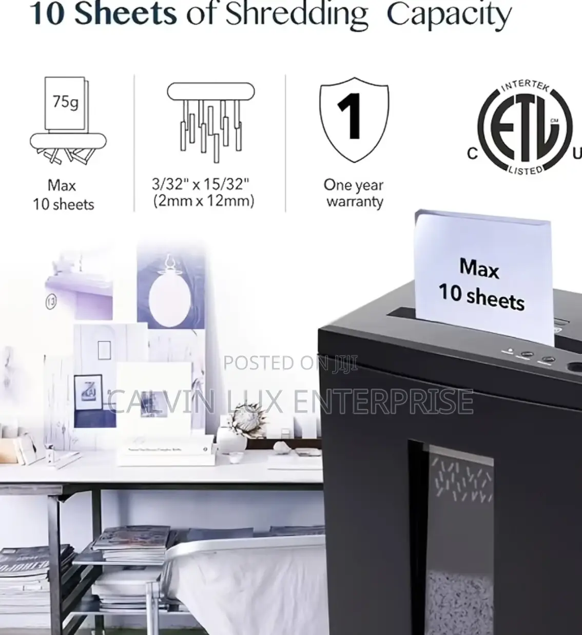 Paper Shredder 30 Liters