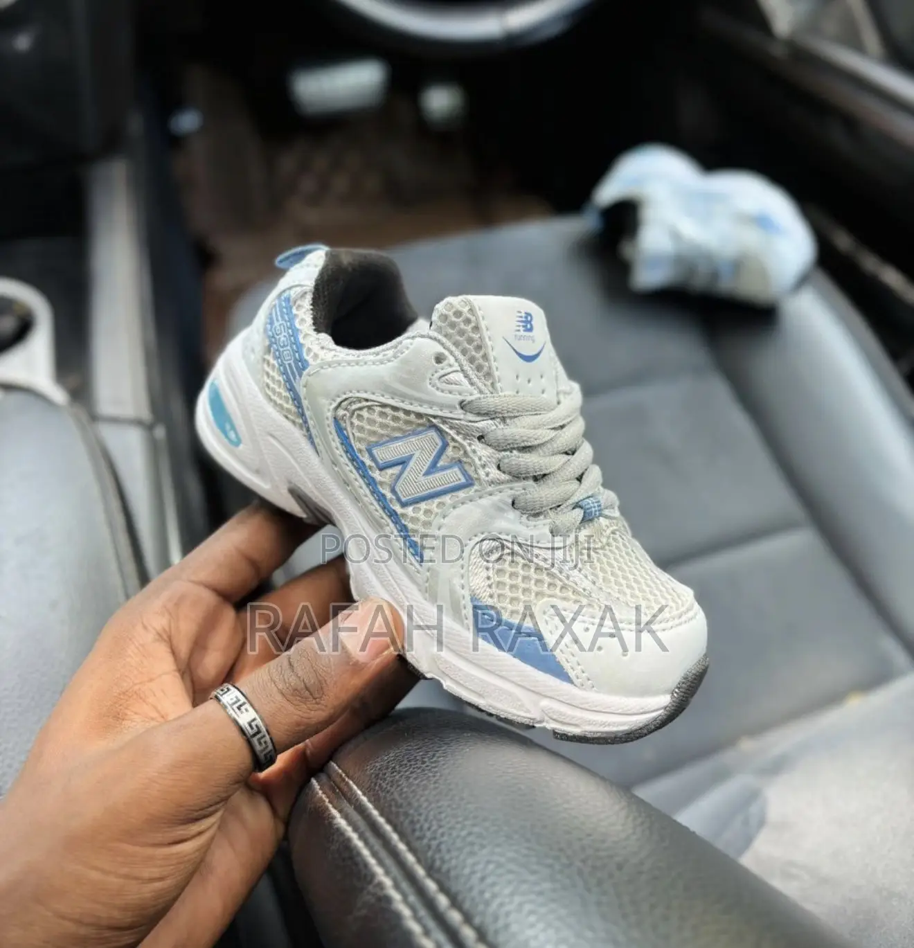 Original White/Blue Kid’S New Balance 530 Baby Sneakers