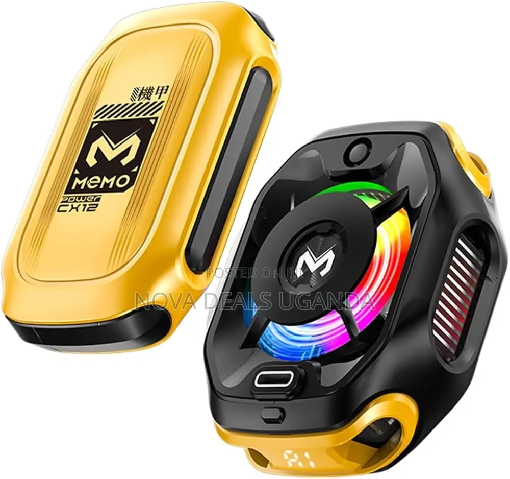 Memo Cx12 Mobile Phone Cooler-Portable Semiconductor Fan for Gamers