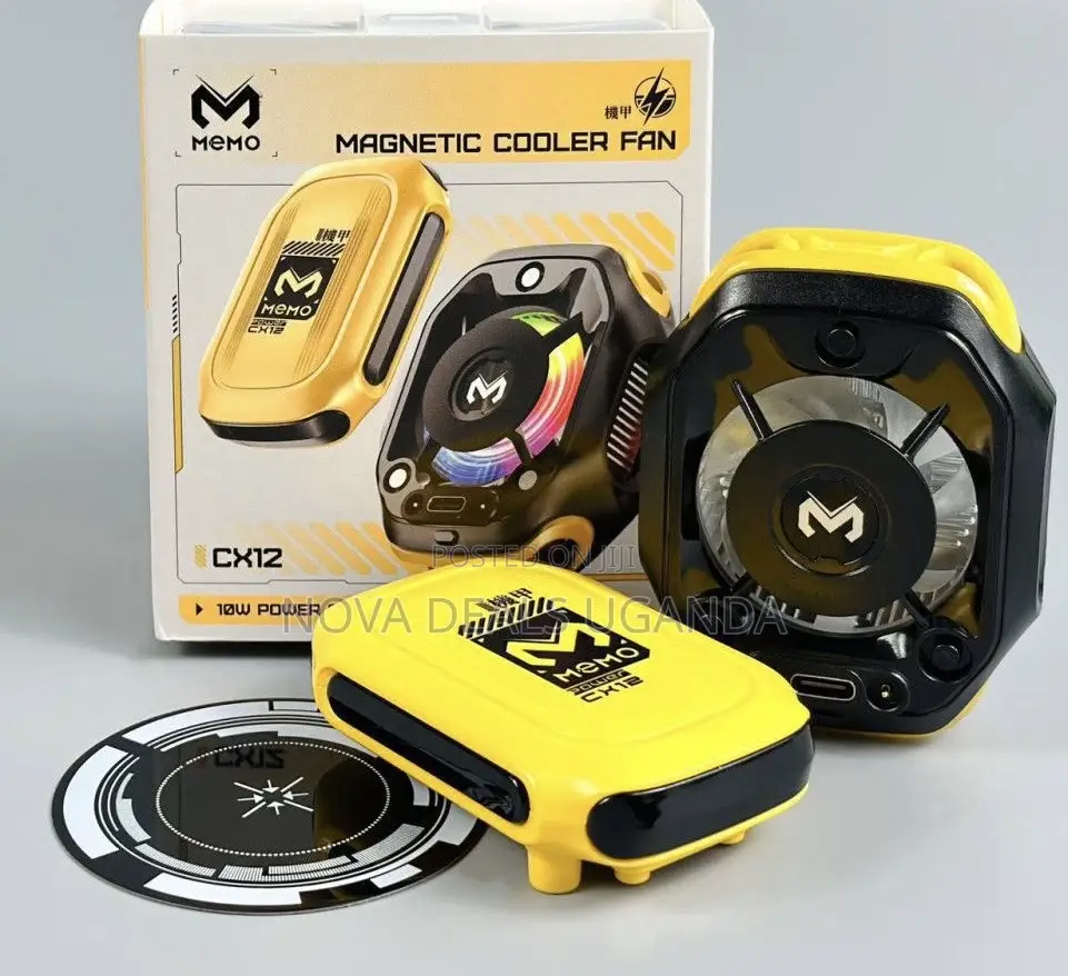 Memo Cx12 Mobile Phone Cooler-Portable Semiconductor Fan for Gamers