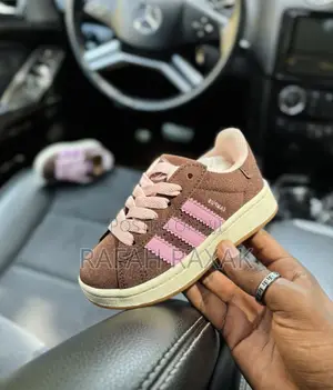 Original Kid’S Brown/Pink Adidas Campus 00s Baby Sneakers