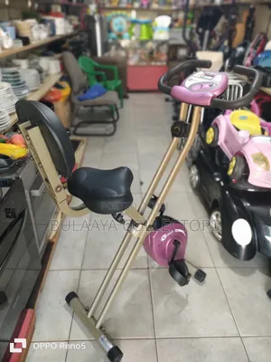Uk Used Portable Foldable Upright Exercise Bike.