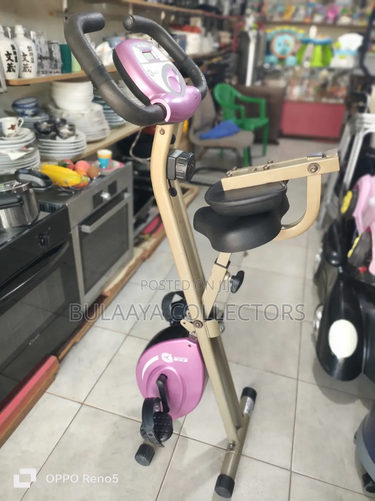 Uk Used Portable Foldable Upright Exercise Bike.