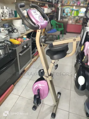 Uk Used Portable Foldable Upright Exercise Bike.