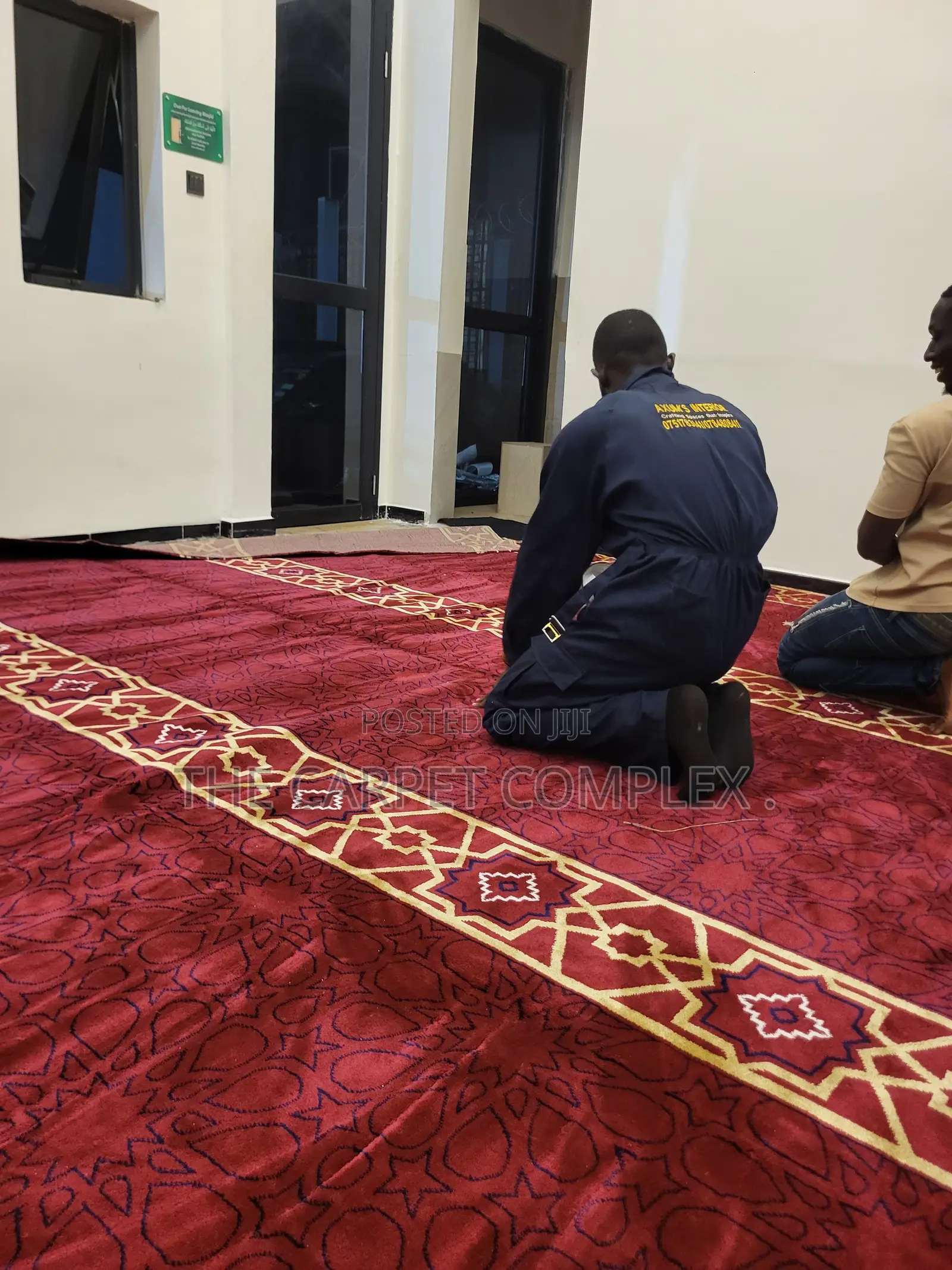 Home Masjid Room Carpets Soft Per Squaremeter