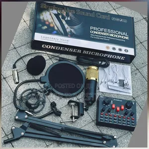 Bm-800 Condenser Microphone Kit Often Bundled With a V8.