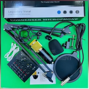 Condenser Microphone Kit for Podcasting, Singing,Studio Recording.