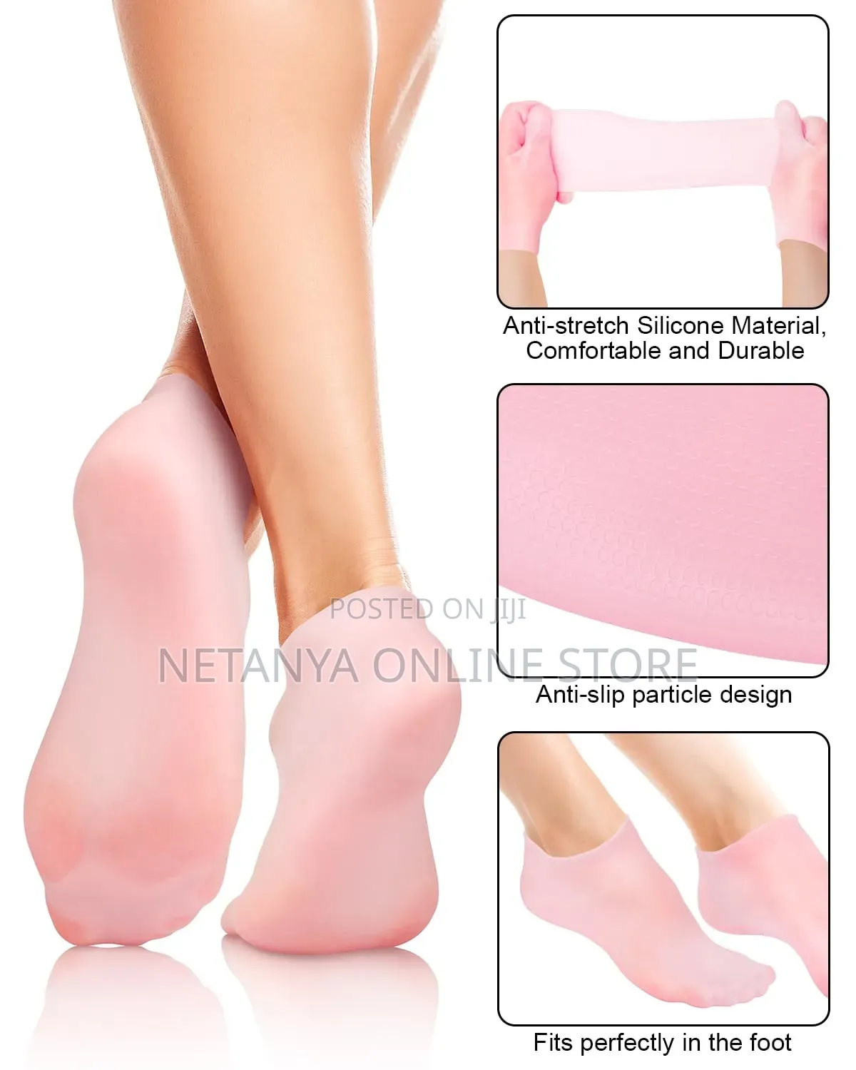 Silicone Moisturizing Foot Socks