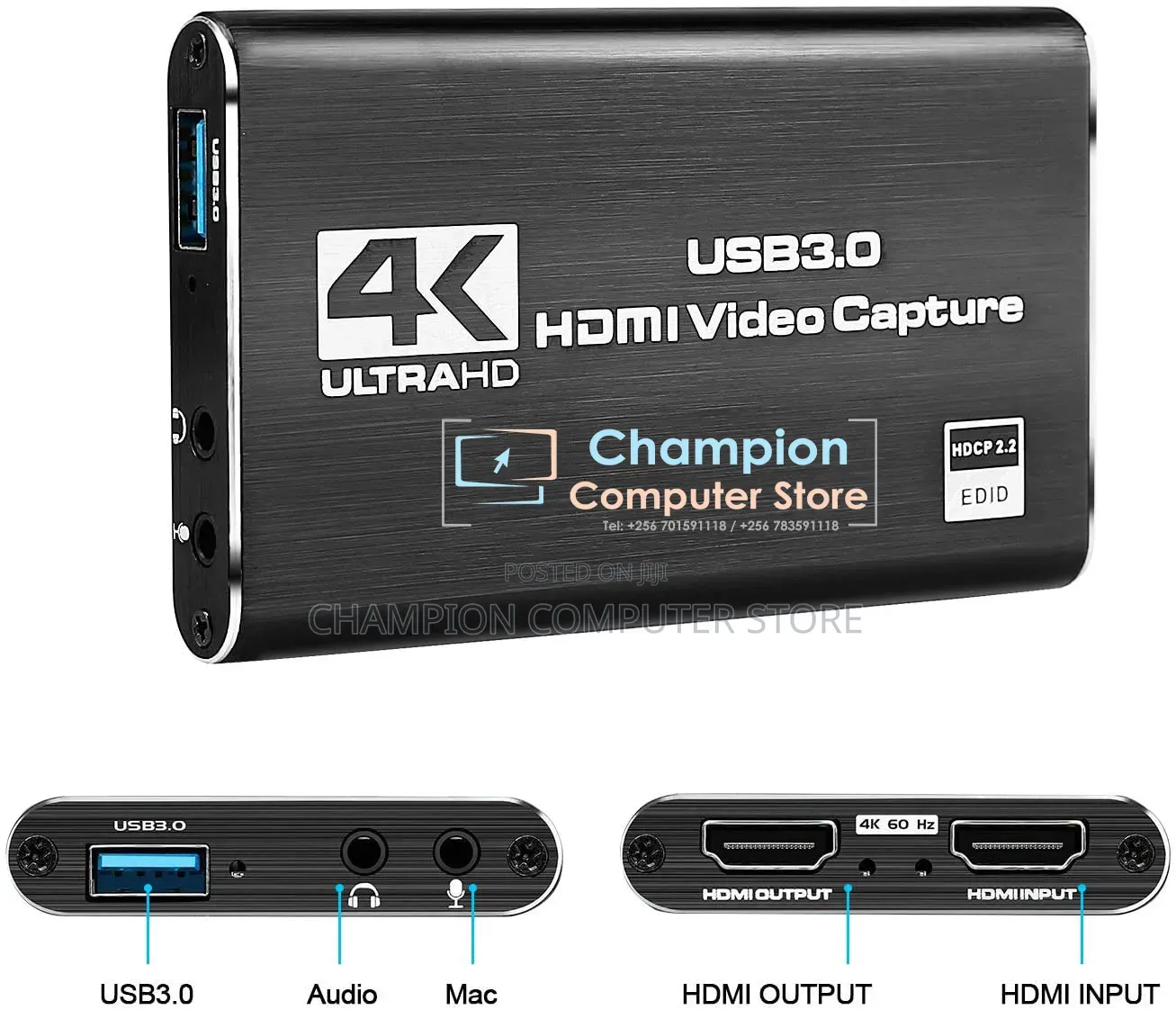  Ultrahd Usb3.0 Hdmi Video Capture