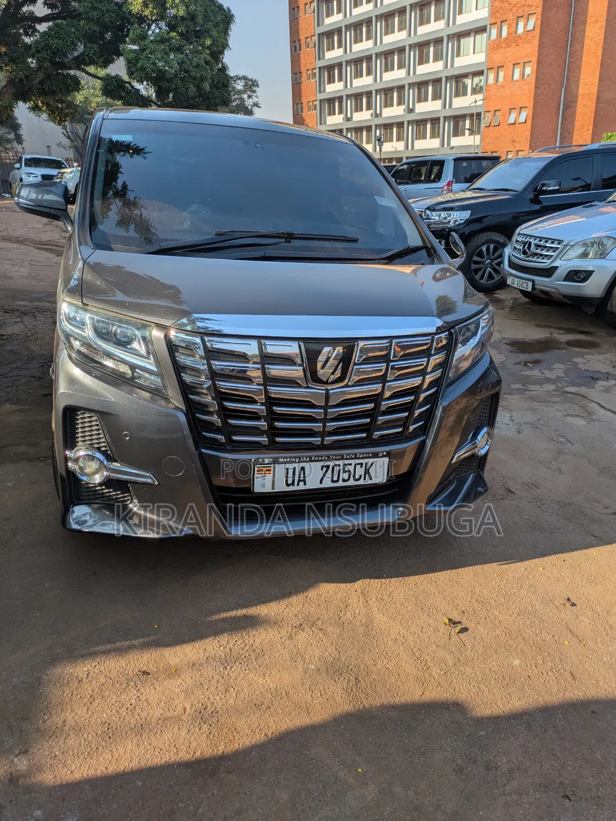 Toyota Alphard 2016 Gray