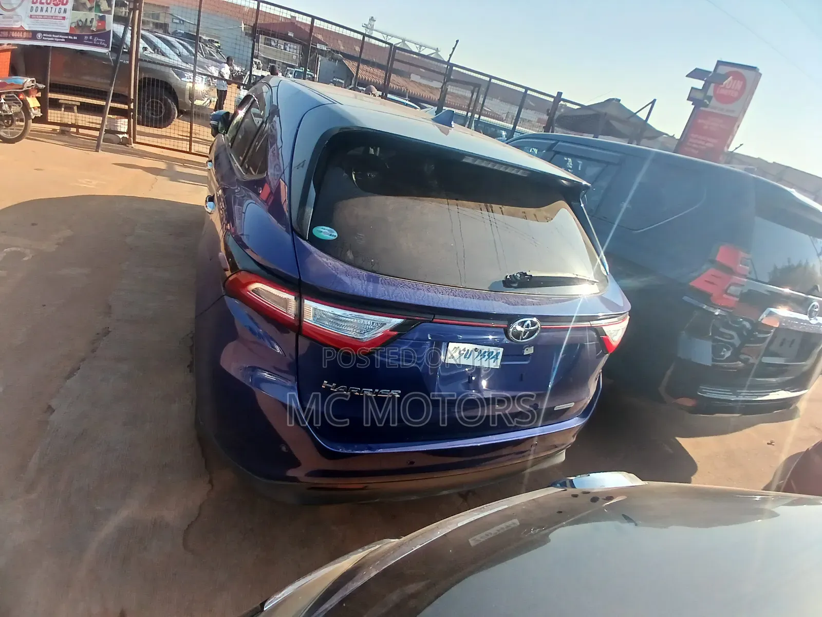 Toyota Harrier 2016 Blue