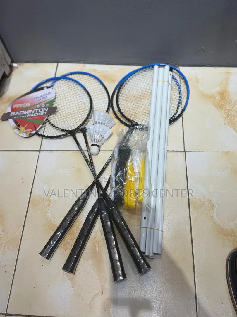 Full Set of Badminton Net Stand, S
