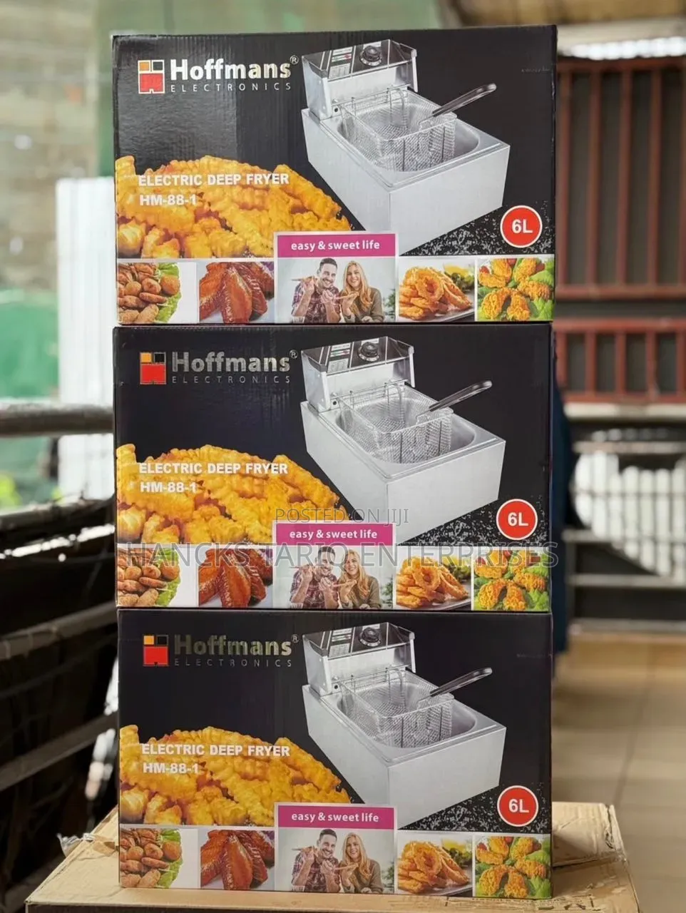 Hoffmans 6l Electric Deep Fryer – Professional Home Frying Station