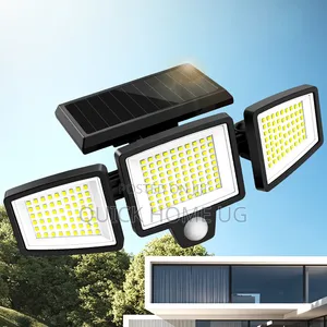 3-Heads Outdoor Solar Security Light
